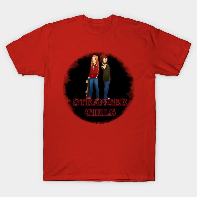 Stranger Girls T-Shirt by BerrylaBerrosa92